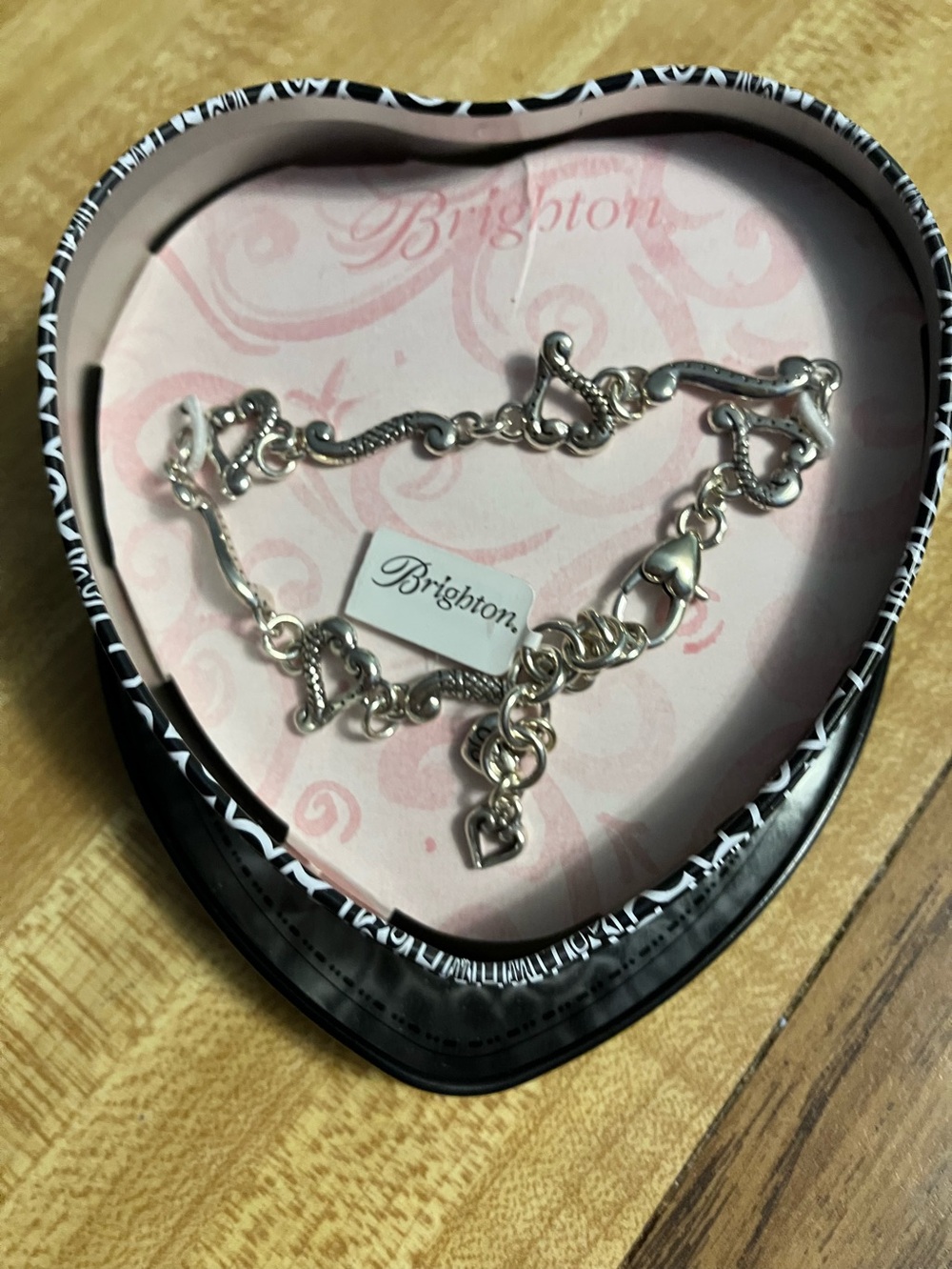 Brighton ‘Tuscan Etched Heart’ Bracelet